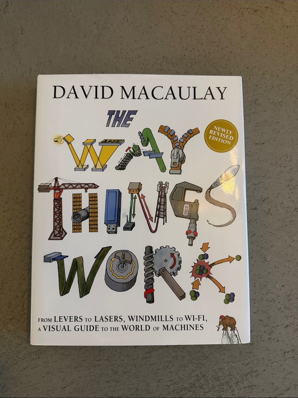 David Macaulay The Way Things Work - Illustrated White Cover